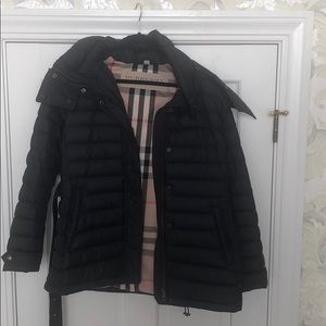 Burberry puffer coat